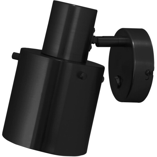 Globen Lighting Clark 1 Vegglampe Sort