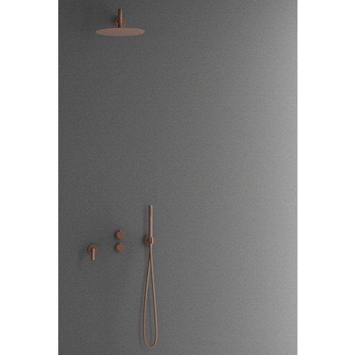 Primy Steel Harmonized 3x Dusjløsning Ø300 mm, med kartut, Rust