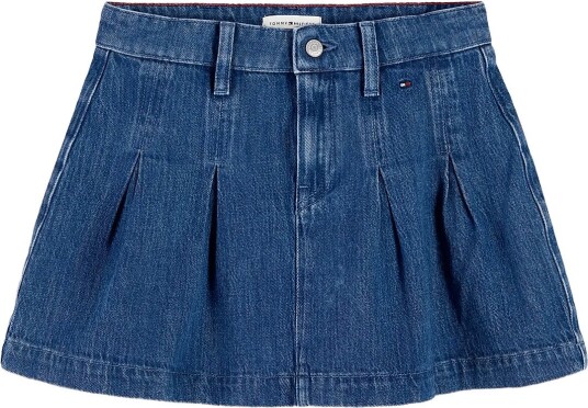 Tommy Hilfiger Denim Pleated Skirt MEDIUMUSED 128
