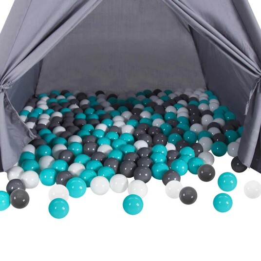  Fargerike lekeballer for babybasseng 500 stk