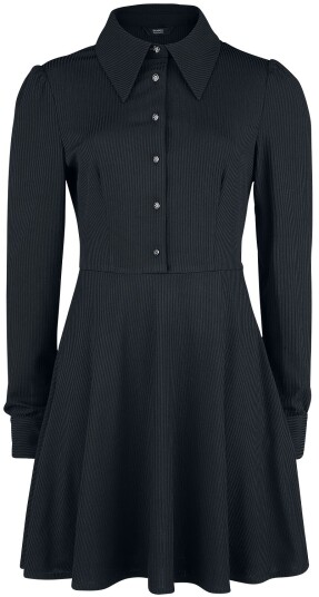 Banned Alternative - Goth Kort kjole - Pentacle Dress - XS til 4XL - Damer - svart