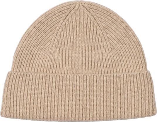 Upfront Elliot Merino Beanie Beige ONE SIZE