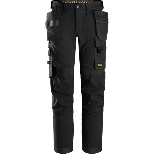 Snickers Workwear 6275-0404 AllroundWork Arbeidsbukse stretch, svart Svart