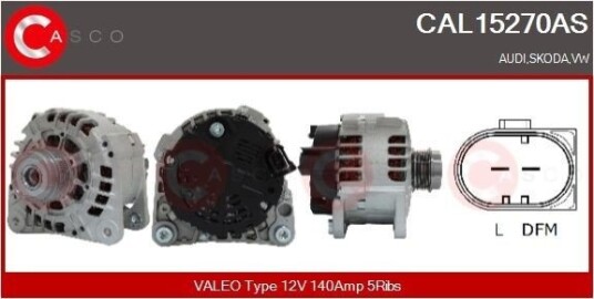 CASCO CAL15270AS Dynamo CASCO CAL15270AS Dynamo