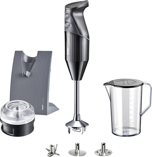 Bamix Swissline M200 Stavmikser 200W med Isknuser Svart