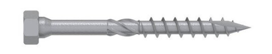 Simpson Strong-Tie Treskrue utvendig 6kant imp+ 12x140mm a25