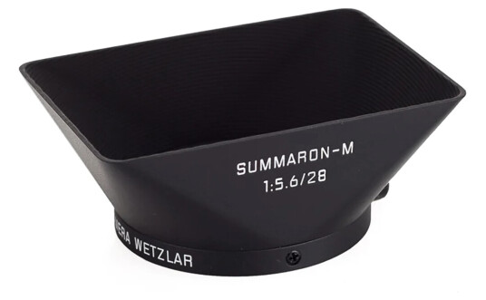 Leica Solblender Summaron-M 28mm f5.6 Sort Leica Solblender Summaron-M 28mm f5.6 Sort