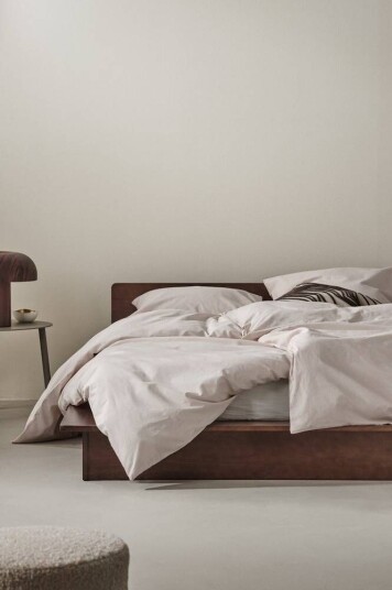 BILL sengesett enkeltseng Lys beige