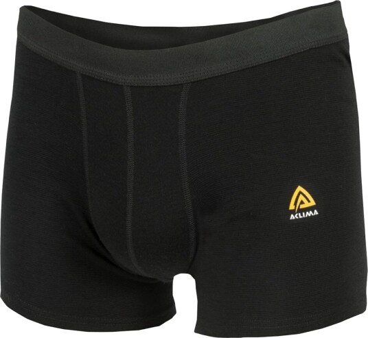 Aclima Warmwool Boxer Shorts Man Black XS