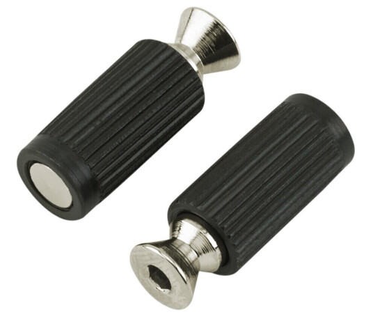 Floyd Rose Bridge Machine Studs And Inserts, Nickel (2 Pcs)