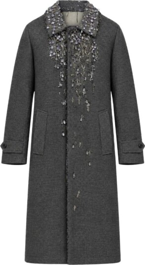 Prada Dame Frakker Grå S,