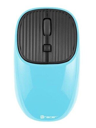 Tracer Wave - mouse - RF 2.4 GHz - Mus - Optisk - 4 - Blå Tracer Wave - mouse - RF 2.4 GHz - Mus - Optisk - 4 - Blå