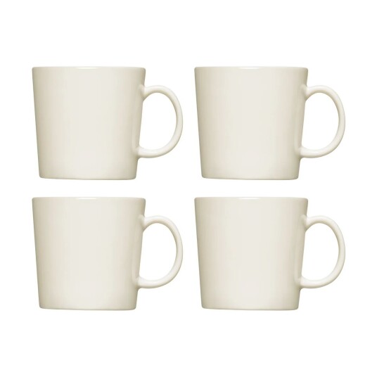 iittala Teema kopp 30 cl 4-pakning Hvit