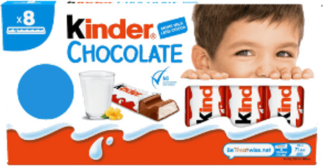 Kinder Choc 8-Pack 100g