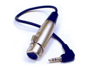 Hosa XVM-101F kab XLRF-stereo mini jack 30 centimeter lengde