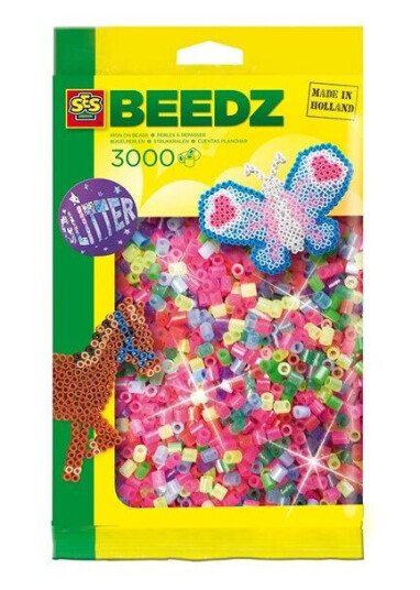 SES Iron on Beads 3000 Glitter