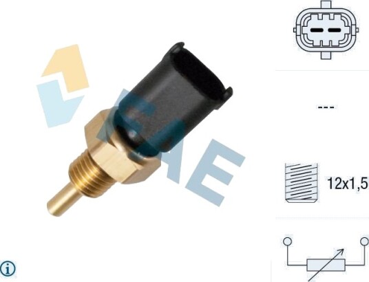 FAE 33684 Sensor, motortemperatur
