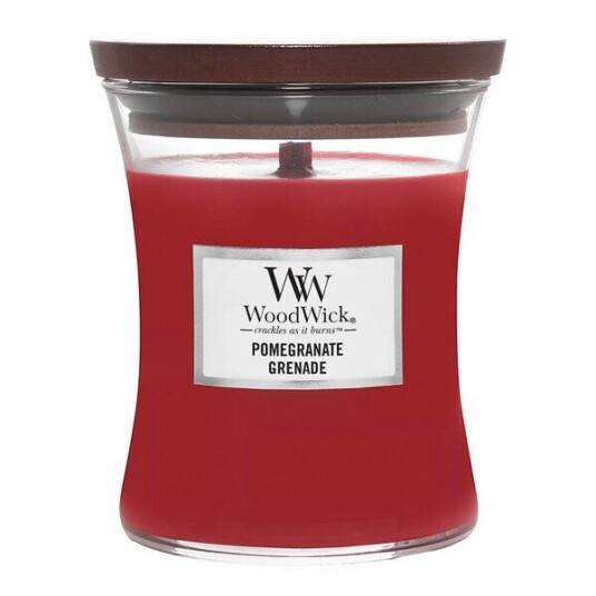 WoodWick - Hourglass duftlys medium pomegranate