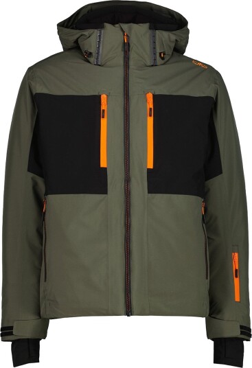 CMP Zip Hood Skijakke Herre Grønn M