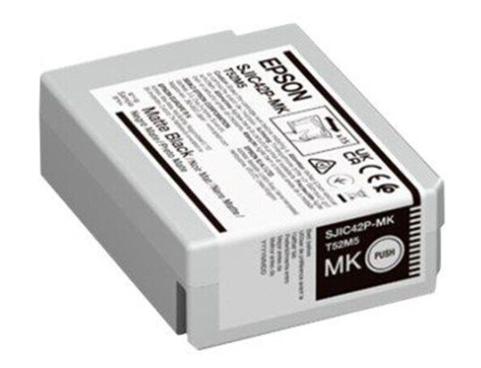 Epson SJIC42P-MK - matte black - original - ink cartridge - Blekkpatron Matt svart Epson SJIC42P-MK - matte black - original - ink cartridge - Blekkpatron Matt svart