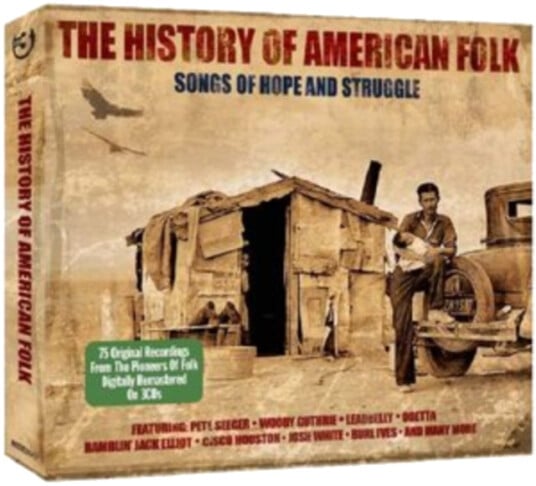Diverse Artister The History Of American Folk CD Diverse Artister The History Of American Folk CD