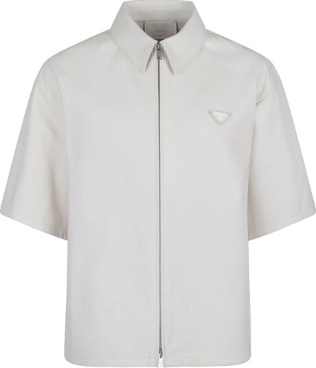 Prada Herre Skjorter Hvit M,