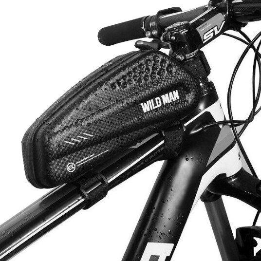 Wildman Etui/Veske Til Sykkelramme Wildman Ex Med Sykkelholder Svart/Black