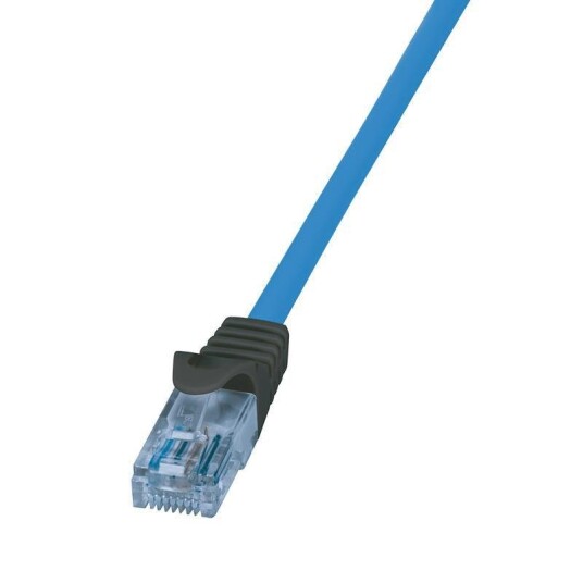 LogiLink Patchkabel Cat6A U/UTP Premium blau 40.00m 10G/PoE