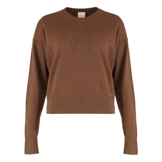 Calvin Klein Dame Strikkevarer Brun S,