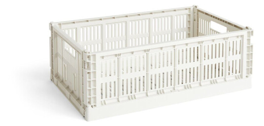 HAY Colour Crate L 34,5 x 53 cm Off-white HAY Colour Crate L 34,5 x 53 cm Off-white