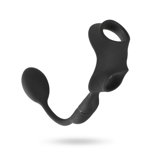 Rebel Cock Ring with Remote Contolled Butt Plug Rebel Cock Ring with Remote Contolled Butt Plug
