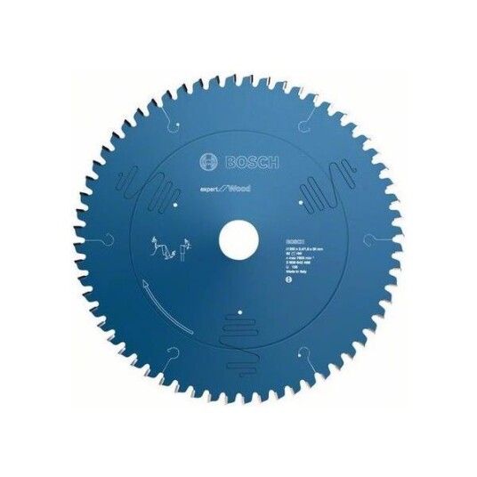 Bosch 254 mm Sirkelsagblad Expert Multi Material 80 Tenner Bosch 254 mm Sirkelsagblad Expert Multi Material 80 Tenner