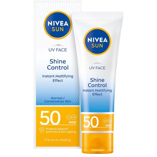 NIVEA Sun UV Face Shine Control Krem SPF 50 - 50 ml
