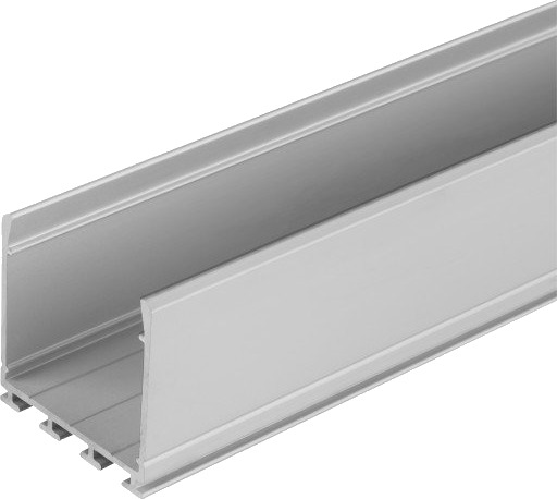 Ledvance bred aluprofil 3 utenpåliggende 2 meter
