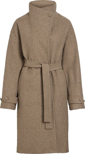 Vila   Kåpe Vilonni L/s Coat   Brun