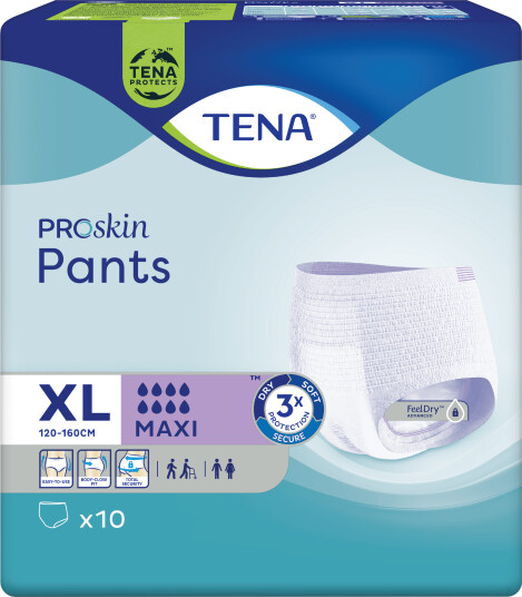 Tena Pants Maxi Extra Large 10 stk.