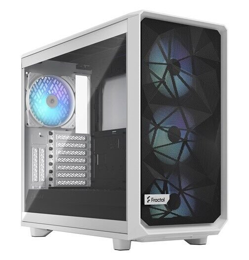 Fractal Design Meshify 2 RGB - White TG Clear Tint Hvit