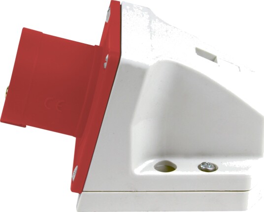 Garo Basic Vegginntak IP44 5-polet 32 A 6 h, rød, Stikkontakter & kabler Garo Basic Vegginntak IP44 5-polet 32 A 6 h, rød, Stikkontakter & kabler