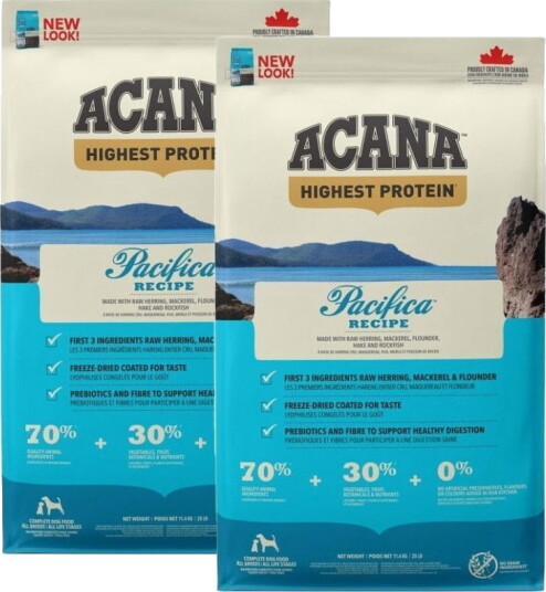 Acana Dog Pacifica Tørrfôr Til Hund 2X11.4 kg