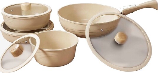 Hermia Grytesett 14 deler Hona Xl Beige Hermia Grytesett 14 deler Hona Xl Beige