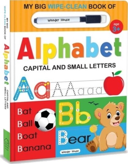 My Big Wipe And Clean Book of Alphabet Capital And Small Letters My Big Wipe And Clean Book of Alphabet Capital And Small Letters