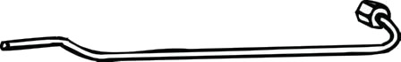Trykkledning, trykksensor (sot- / partikkelfilter) BOSAL 000-089 Trykkledning, trykksensor (sot- / partikkelfilter) BOSAL 000-089