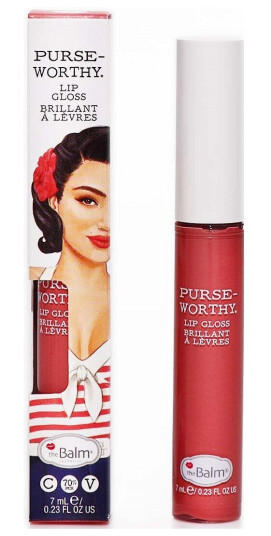 the Balm Purseworthy Lip Gloss Clutch 7 ml