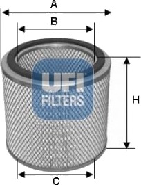 UFI 27.724.00 Luftfilter