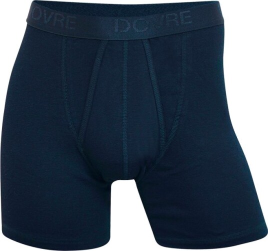 Dovre Boxer Gylf Rib Økologisk Bomull Navy
