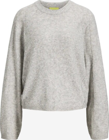 JJXX Kids Jxvaleria Crew Neck Knit Grl LIGHT GREY MELANGE 128