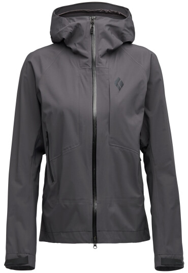 Black Diamond Women's Highline Stretch Shell Anthracite S, Anthracite
