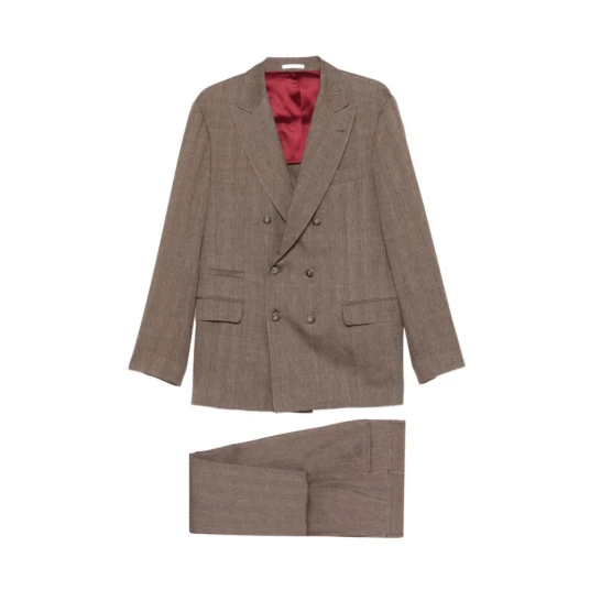 Brunello Cucinelli Herre Dress Beige M,