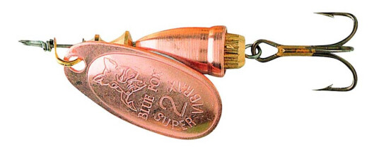 Vibrax Original spinner, kobber - 6 gram Vibrax Original spinner, kobber - 6 gram