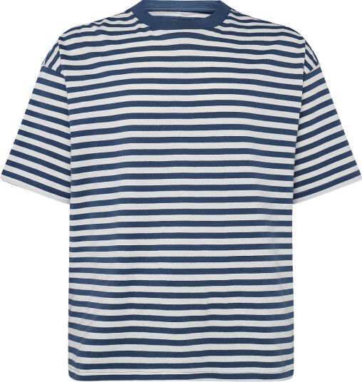 Weekday Loose Fit T Shirt Navy XL